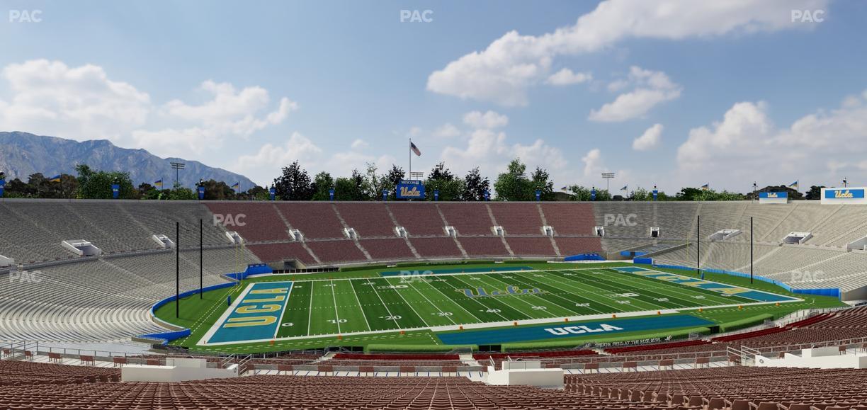 Rose Bowl Stadium - Section Upper 17 L Seat View