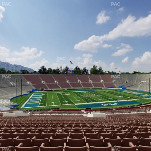 Rose Bowl Stadium - Section Upper 17 L Seat View
