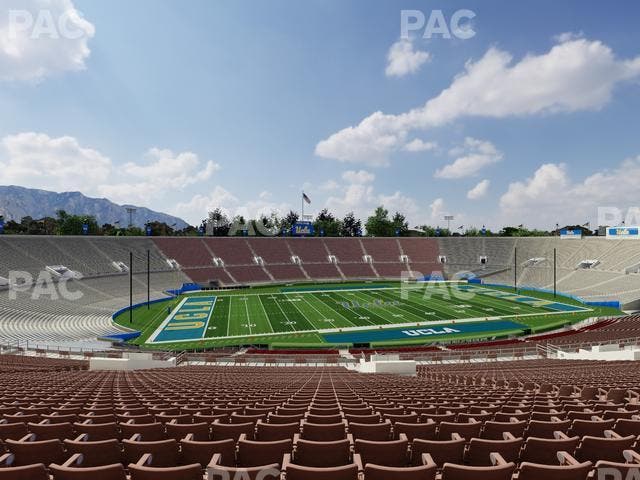 Rose Bowl Stadium - Section Upper 17 L Seat View