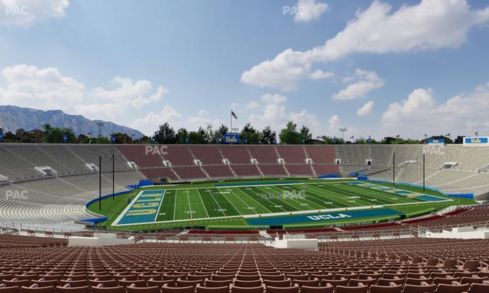 Rose Bowl Stadium - Section Upper 17 L Seat View