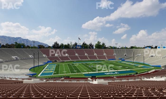 Rose Bowl Stadium - Section Upper 17 L Seat View