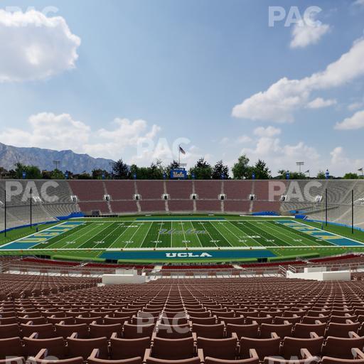 Rose Bowl Stadium - Section Upper 18 H Seat View