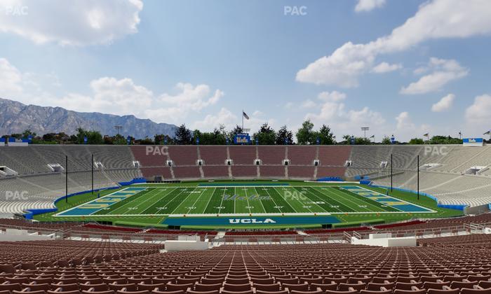 Rose Bowl Stadium - Section Upper 18 H Seat View