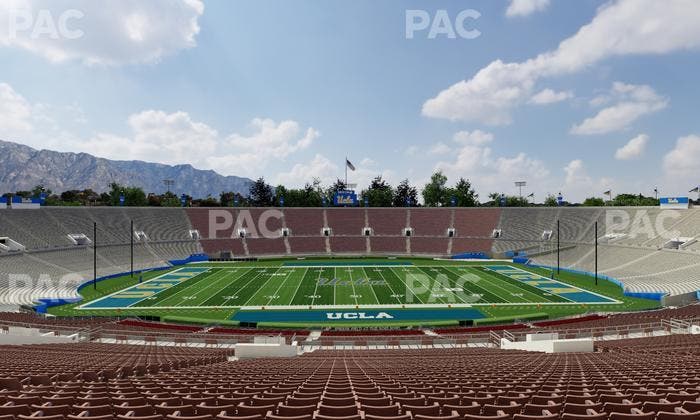 Rose Bowl Stadium - Section Upper 18 H Seat View