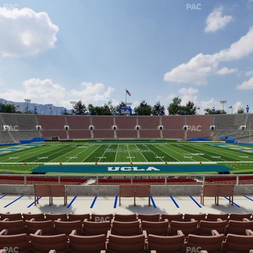 Rose Bowl Stadium - Section Upper 18 H Seat View