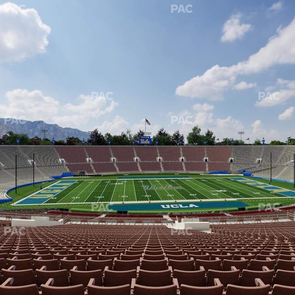 Rose Bowl Stadium - Section Upper 18 L Seat View