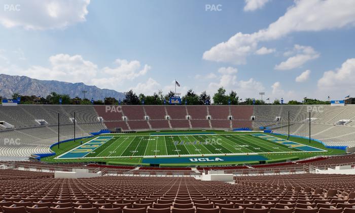 Rose Bowl Stadium - Section Upper 18 L Seat View