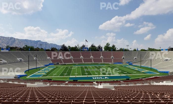 Rose Bowl Stadium - Section Upper 18 L Seat View
