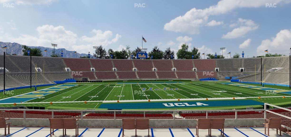 Rose Bowl Stadium - Section Upper 18 L Seat View