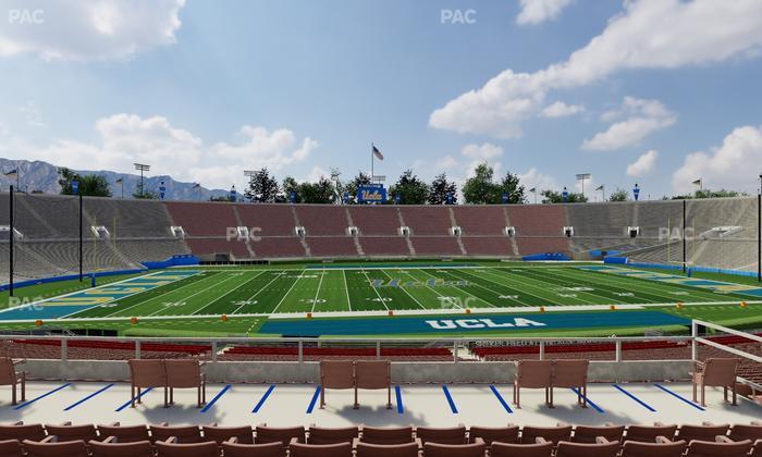 Rose Bowl Stadium - Section Upper 18 L Seat View