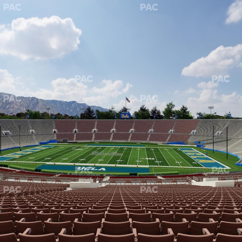Rose Bowl Stadium - Section Upper 19 H Seat View