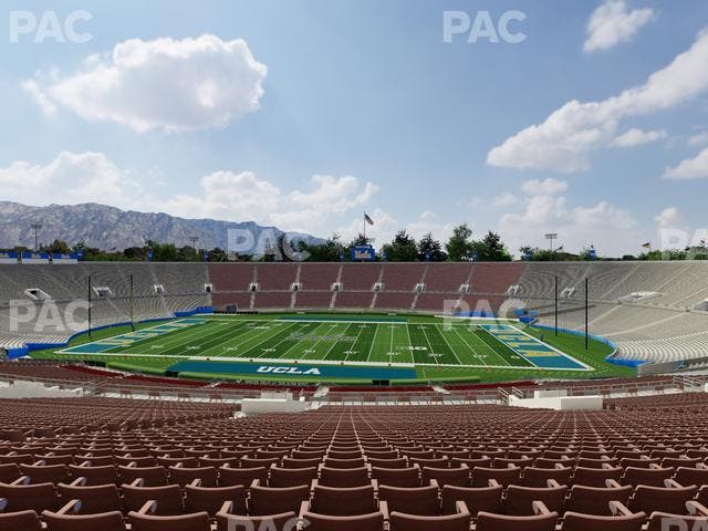 Rose Bowl Stadium - Section Upper 19 H Seat View