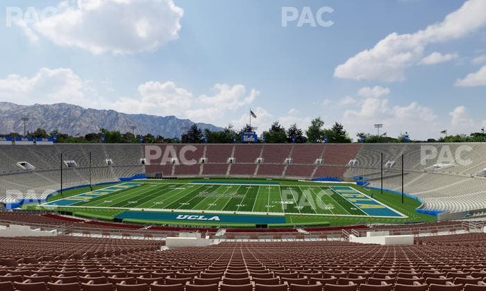 Rose Bowl Stadium - Section Upper 19 H Seat View