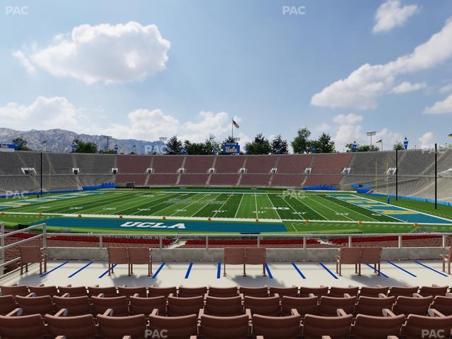 Rose Bowl Stadium - Section Upper 19 H Seat View