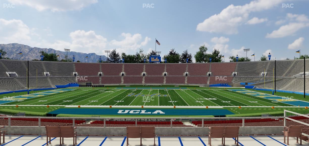 Rose Bowl Stadium - Section Upper 19 L Seat View