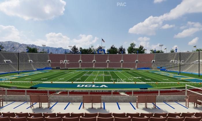 Rose Bowl Stadium - Section Upper 19 L Seat View