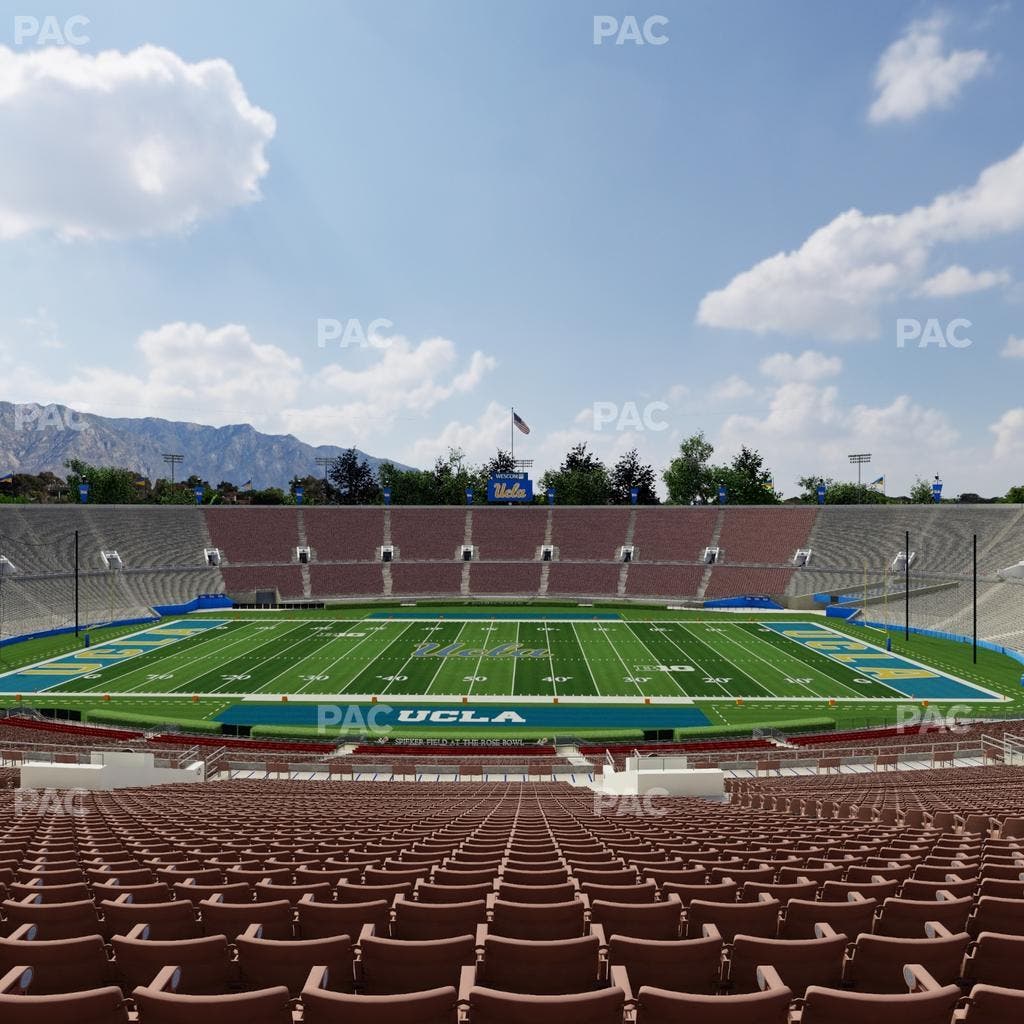 Rose Bowl Stadium - Section Upper 19 L Seat View