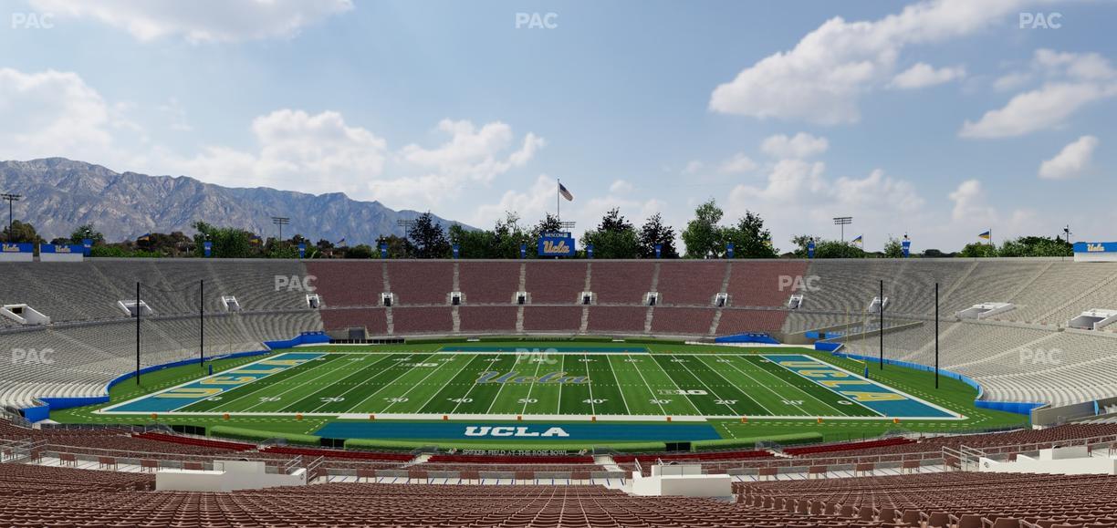 Rose Bowl Stadium - Section Upper 19 L Seat View