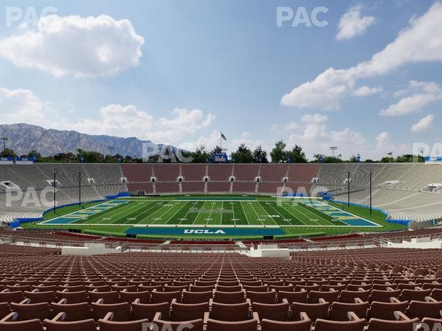 Rose Bowl Stadium - Section Upper 19 L Seat View