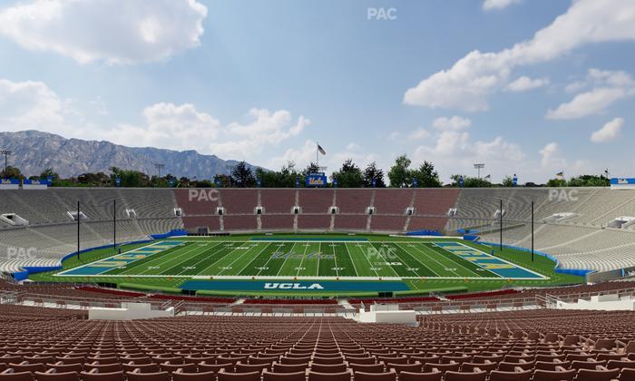 Rose Bowl Stadium - Section Upper 19 L Seat View