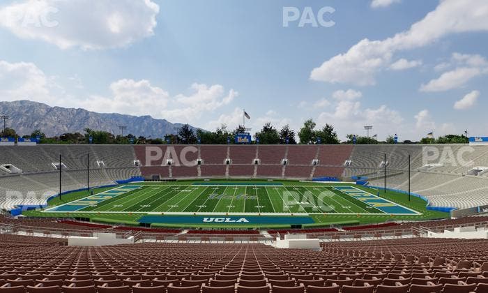 Rose Bowl Stadium - Section Upper 19 L Seat View