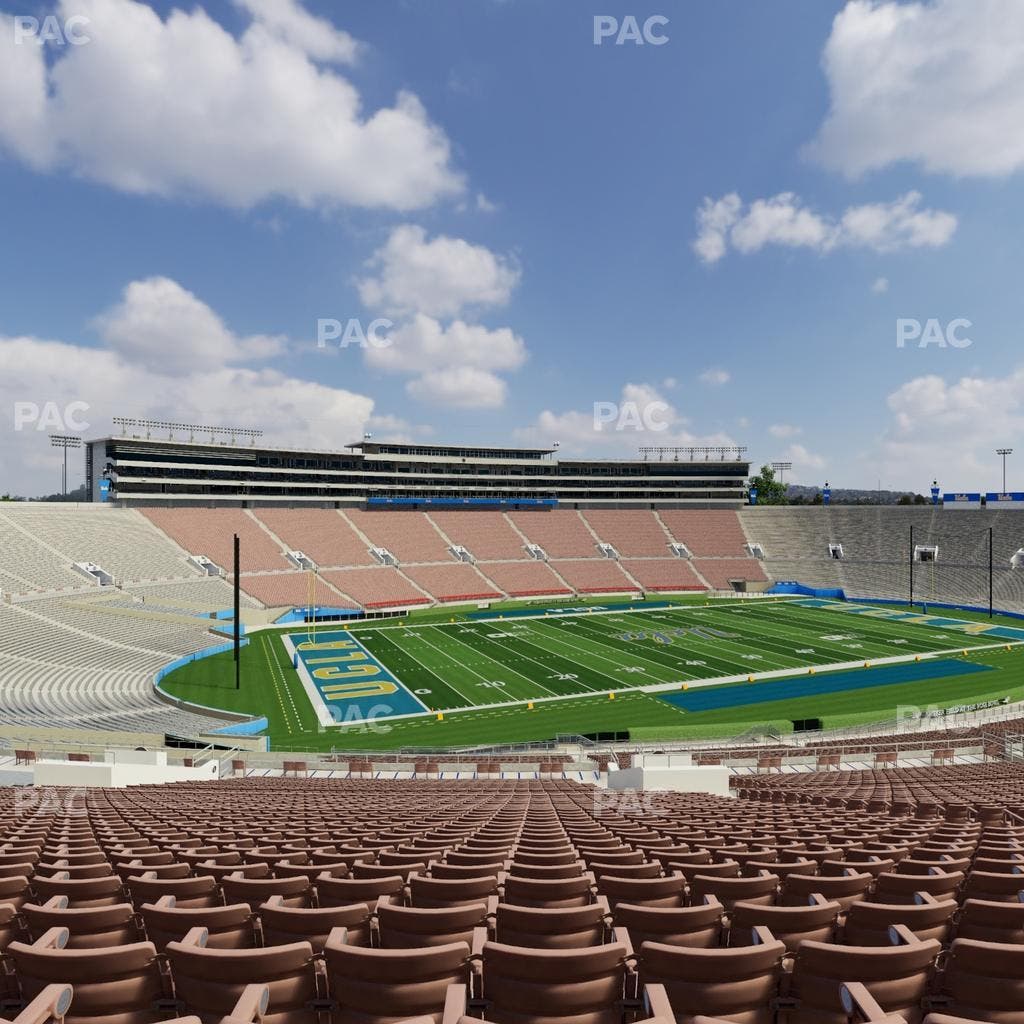 Rose Bowl Stadium - Section Upper 2 L Seat View