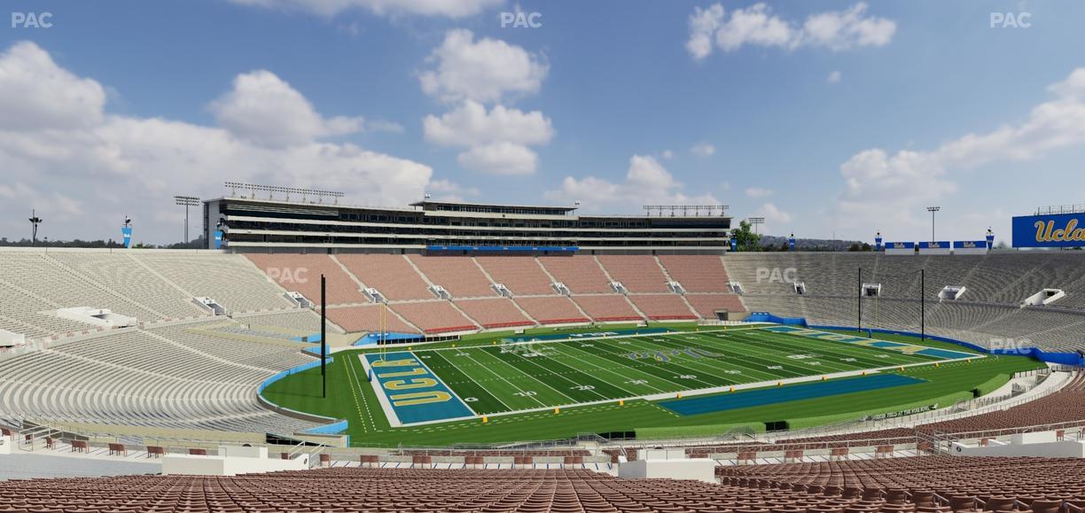 Rose Bowl Stadium - Section Upper 2 L Seat View