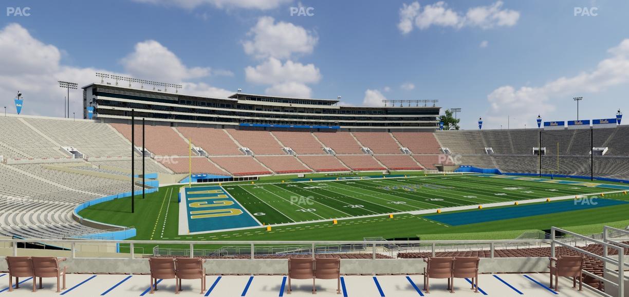 Rose Bowl Stadium - Section Upper 2 L Seat View
