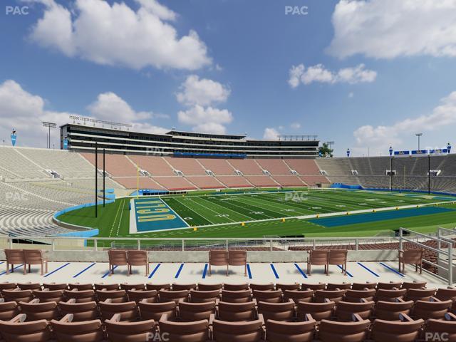 Rose Bowl Stadium - Section Upper 2 L Seat View