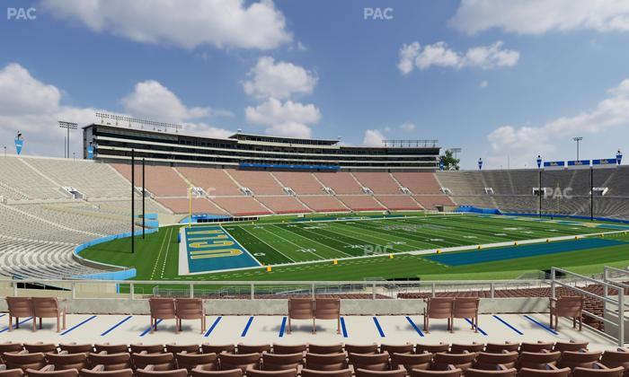 Rose Bowl Stadium - Section Upper 2 L Seat View