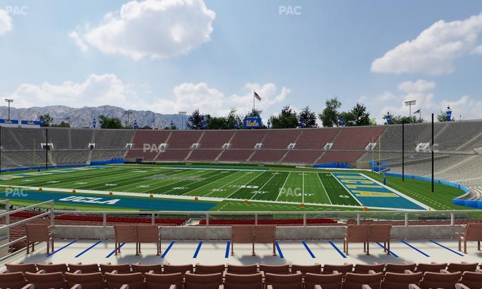 Rose Bowl Stadium - Section Upper 20 H Seat View