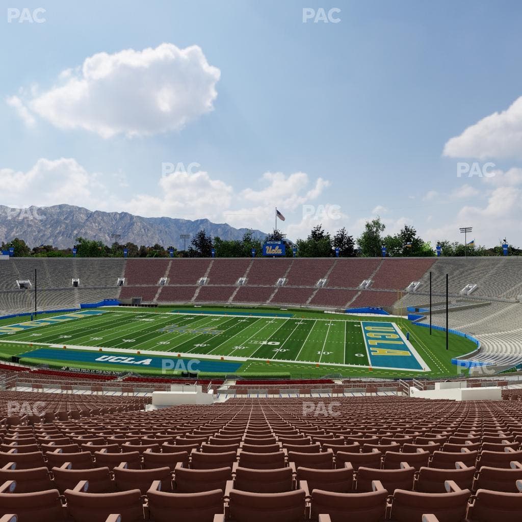 Rose Bowl Stadium - Section Upper 20 H Seat View