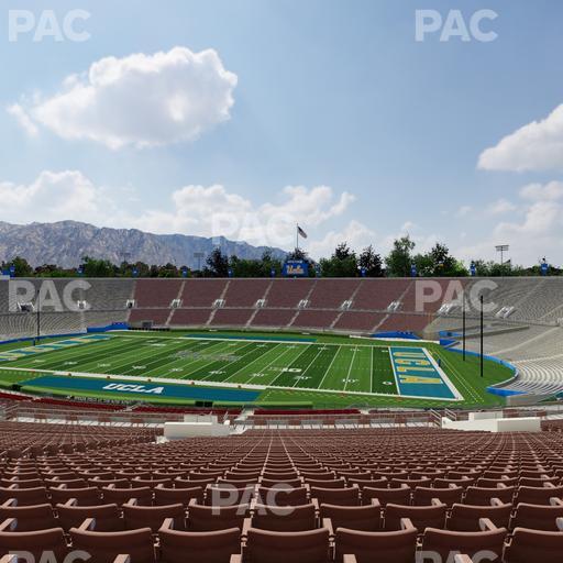 Rose Bowl Stadium - Section Upper 20 H Seat View