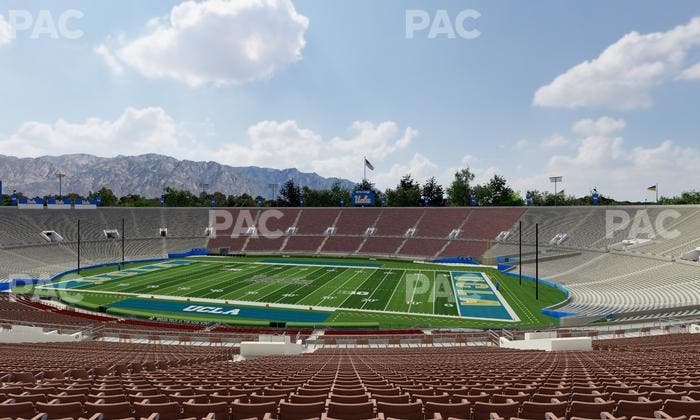 Rose Bowl Stadium - Section Upper 20 H Seat View