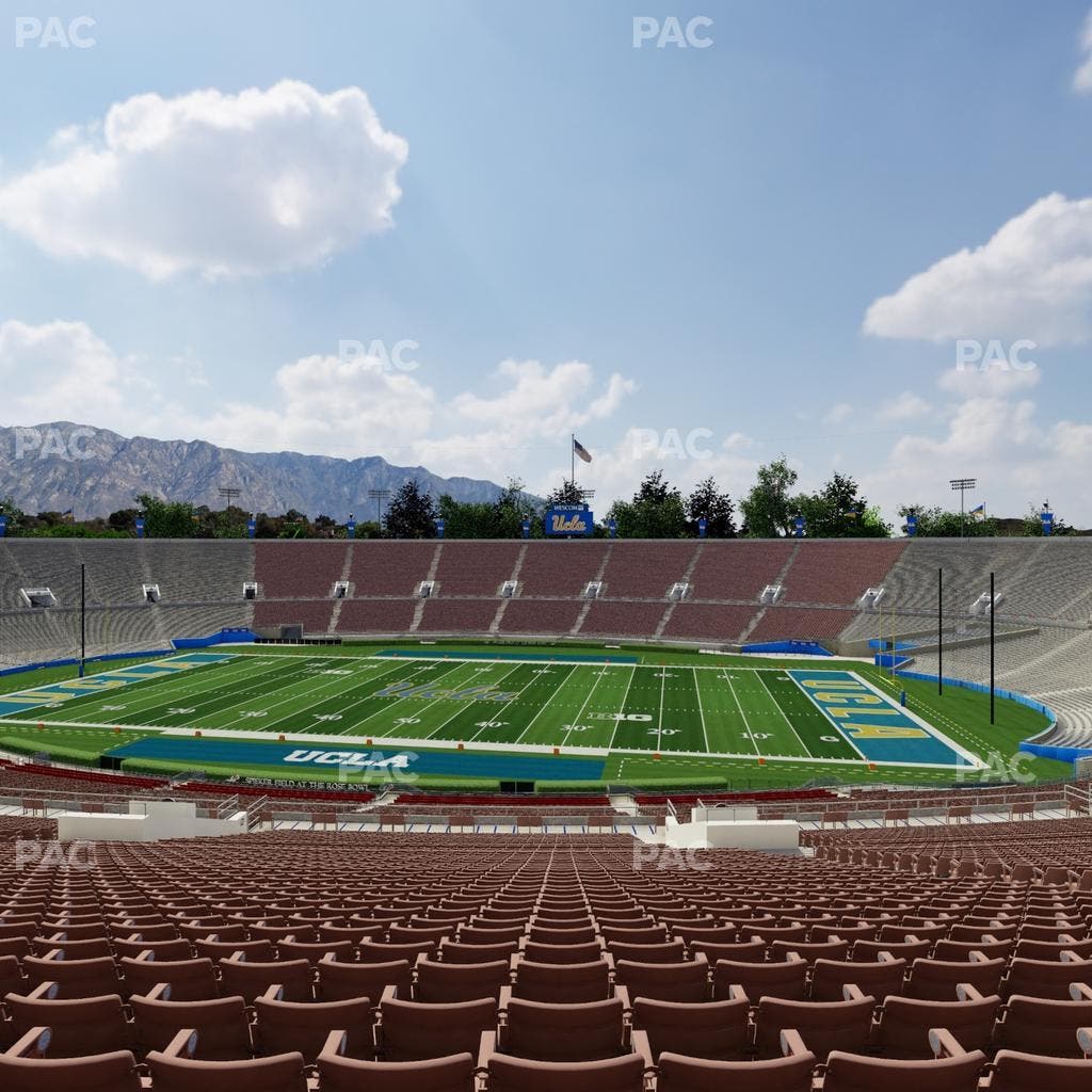 Rose Bowl Stadium - Section Upper 20 L Seat View