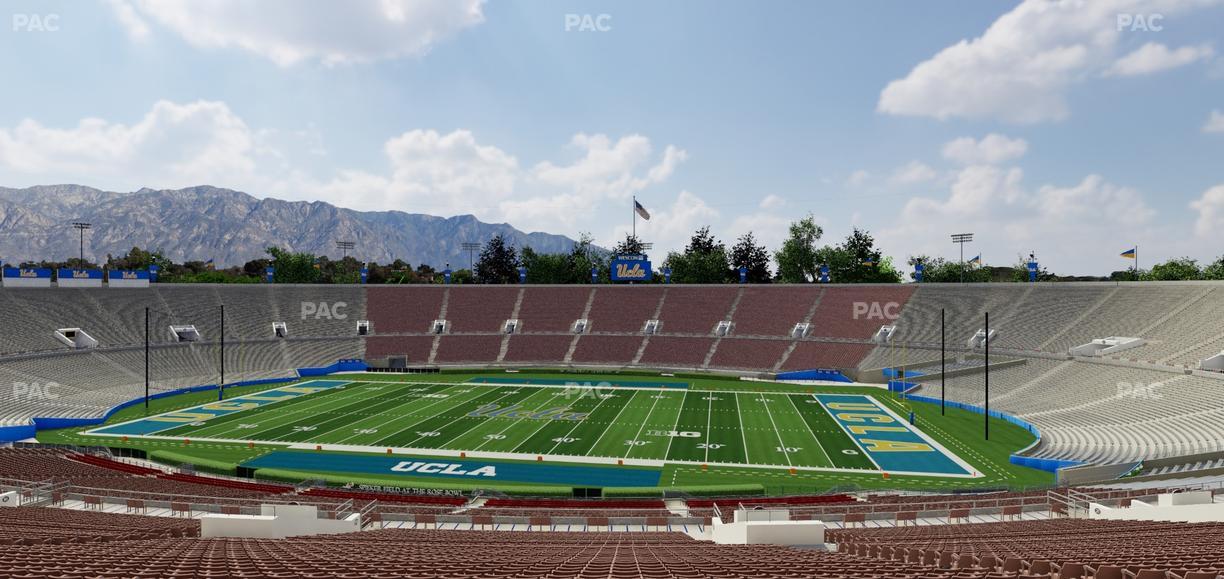 Rose Bowl Stadium - Section Upper 20 L Seat View