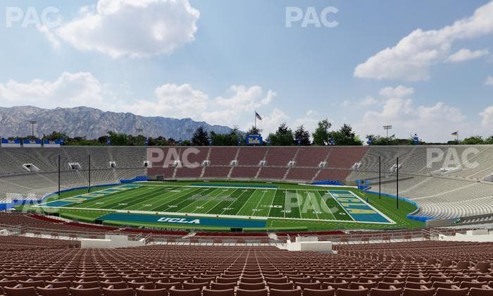 Rose Bowl Stadium - Section Upper 20 L Seat View