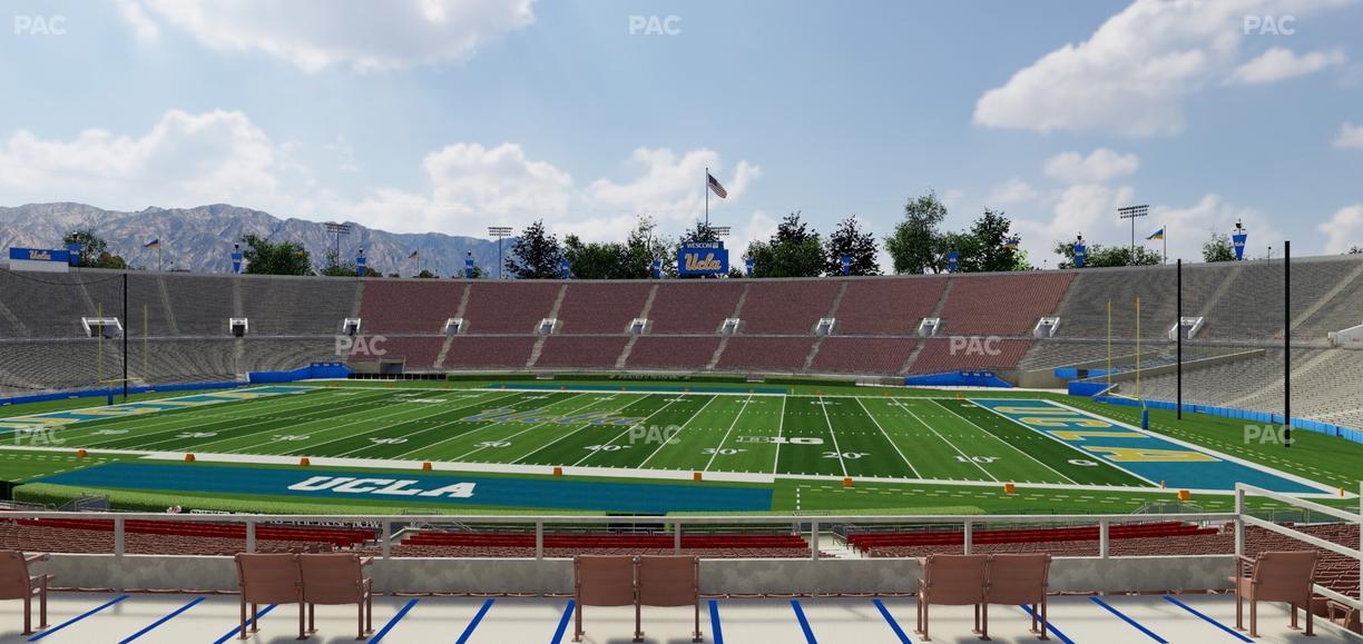 Rose Bowl Stadium - Section Upper 20 L Seat View