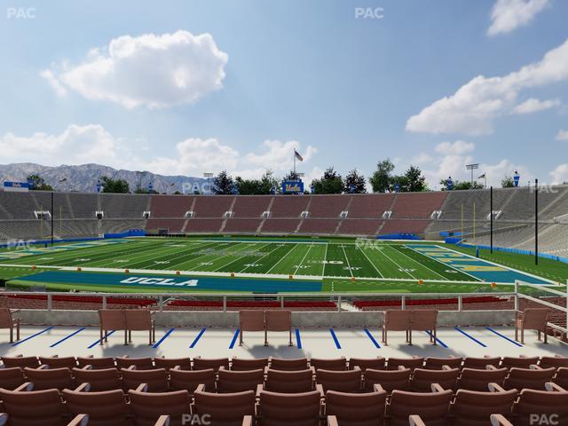 Rose Bowl Stadium - Section Upper 20 L Seat View