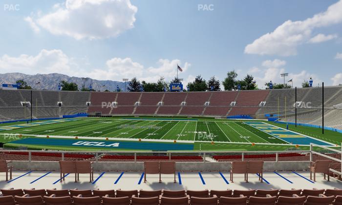 Rose Bowl Stadium - Section Upper 20 L Seat View