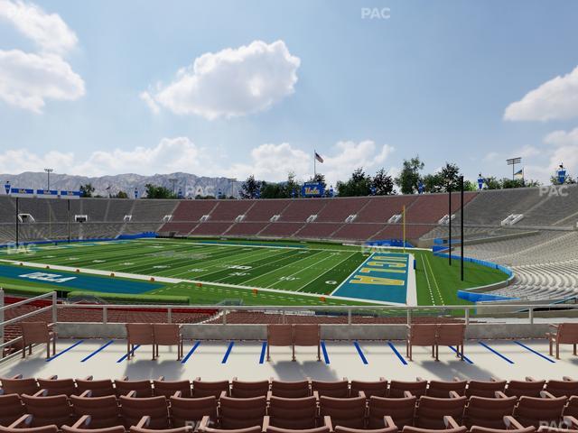 Rose Bowl Stadium - Section Upper 21 H Seat View