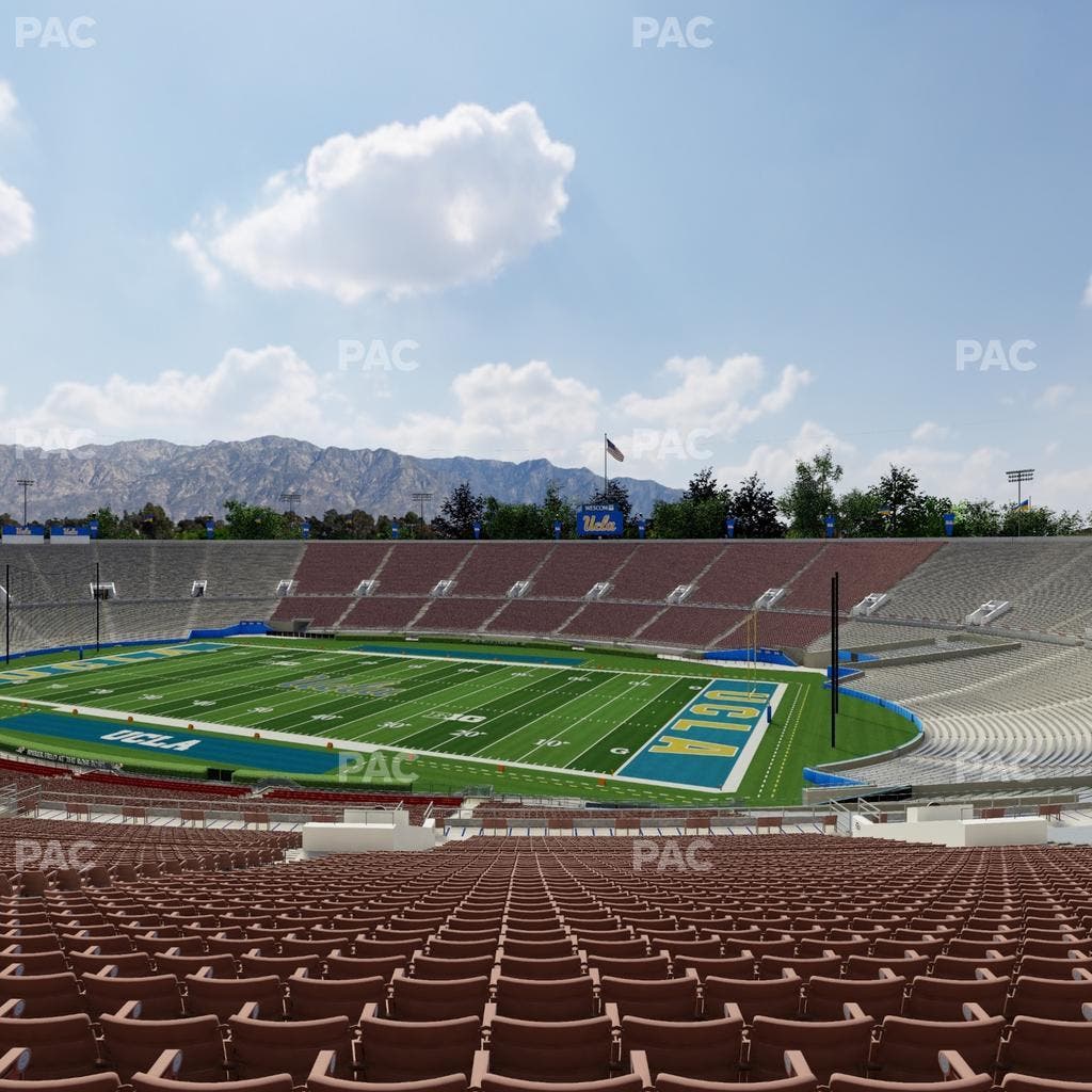 Rose Bowl Stadium - Section Upper 21 H Seat View