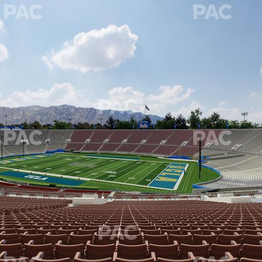 Rose Bowl Stadium - Section Upper 21 H Seat View
