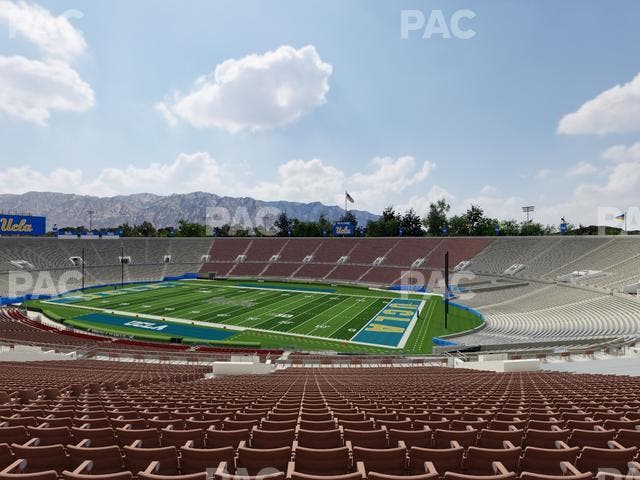 Rose Bowl Stadium - Section Upper 21 H Seat View