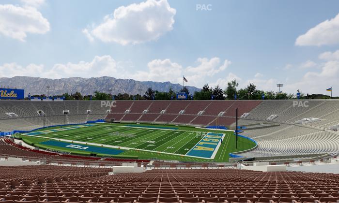 Rose Bowl Stadium - Section Upper 21 H Seat View