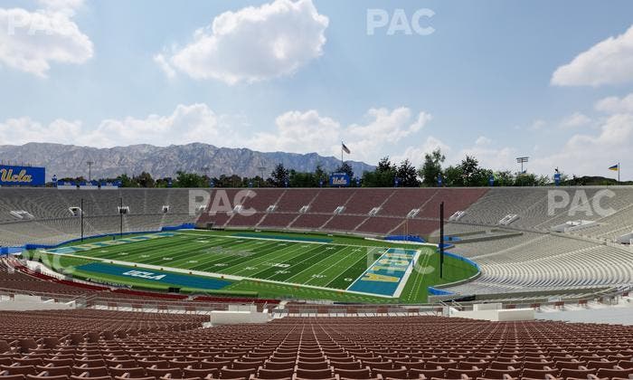 Rose Bowl Stadium - Section Upper 21 H Seat View