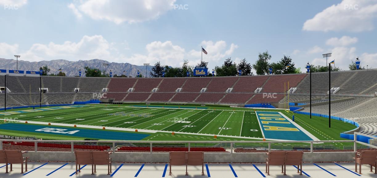 Rose Bowl Stadium - Section Upper 21 L Seat View