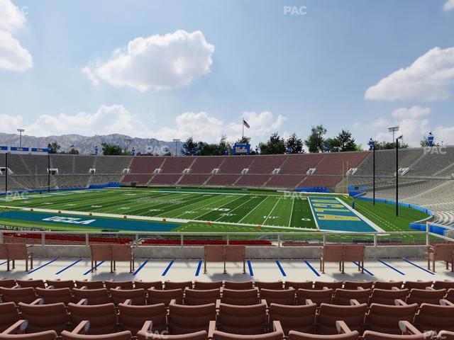 Rose Bowl Stadium - Section Upper 21 L Seat View