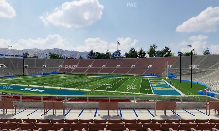 Rose Bowl Stadium - Section Upper 21 L Seat View