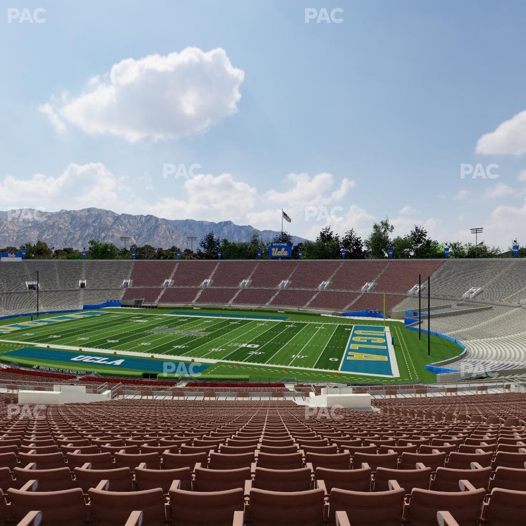 Rose Bowl Stadium - Section Upper 21 L Seat View